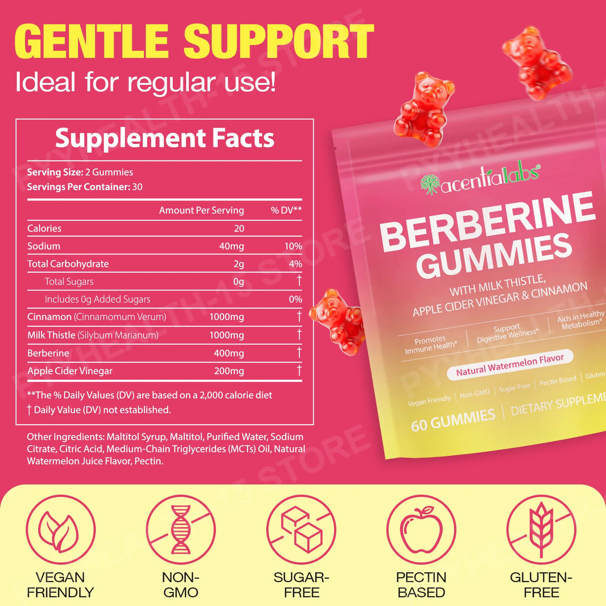 Bloomy Mood Balance Gummies